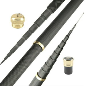 ロッド 限度 カーボン 9.1m 渓流竿 万能ロッド 先調子 釣竿 竿 釣り 海釣り 河川 湖畔 堤防 レジャー フィッシング 釣具 趣味 川魚 ヤマメ イワナ イトウ ニジマス 主導権 マス 鱒 トラウト フィッシングロッド 釣り竿