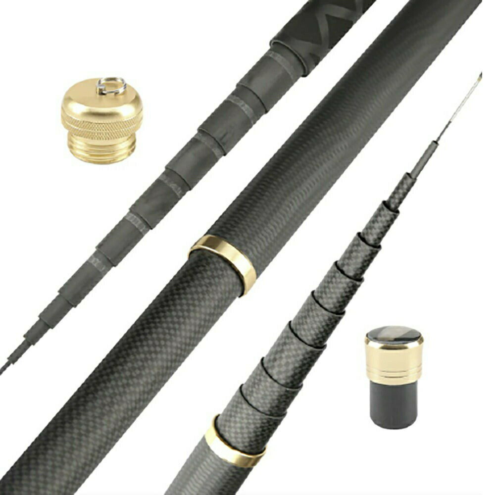 ロッド 限度 カーボン 9.1m 渓流竿 万能ロッド 先調子 釣竿 竿 釣り 海釣り 河川 湖畔 堤防 レジャー フィッシング 釣具 趣味 川魚 ヤマメ イワナ イトウ ニジマス 主導権 マス 鱒 トラウト フィッシングロッド 釣り竿