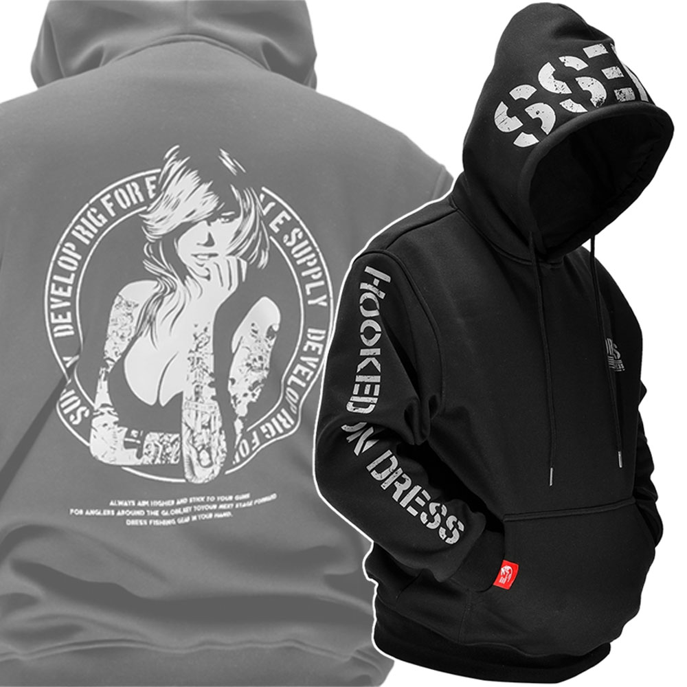 DRESS ガール プルオーバーパーカー 裏起毛 LayLax ドレス 釣り フィッシング 上着 フード フーディー 4571443171016 4571443171030 4571443171047 4571443171054 4571443171061 4571443171078