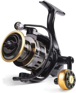 【スーパーSALE】スピニングリール リール バス釣り ジギング 遠投リール 管釣り 堤防釣り 沖釣り 淡水海水釣り汎用 初心者最適 全金属12BB 5.2:1 耐衝撃 最大ドラグ力8kg 左右交換 1000~7000番 軽量 EVA/金属/木製握りボール