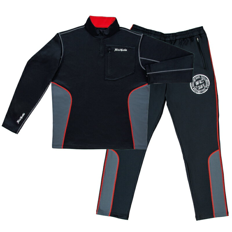 釣武者 ウォームアップミッドレイヤースーツ L A00703