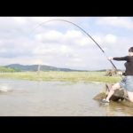 エサのワカサギに食いついた主は怪魚の◯◯◯でした【神回】川の流れのように Rin Japanese country life 52 Fishing 北海道の怪魚釣り りんの田舎暮らし 貧困女子の釣り旅