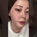 つけまを使った釣り目メイクやってみた【検証】#shorts