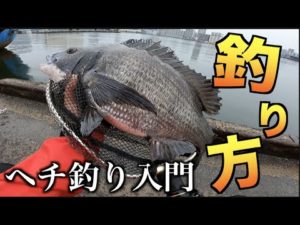 １から始める‼︎ヘチ釣り講座〜実釣編〜