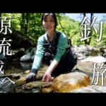 渓流釣りの旅。山を越え、滝を越え、源流域へ。