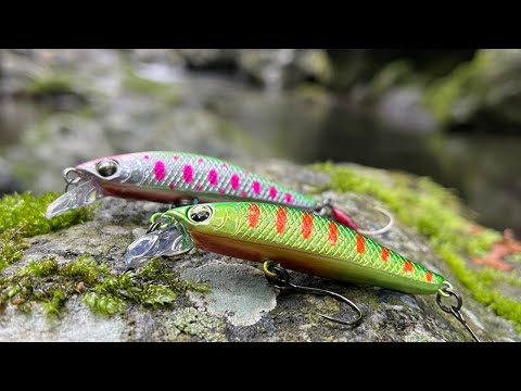 【渓流釣り】シルバークリークミノーダートカスタム53sが凄い…