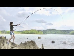 【神回】釣りと田舎暮らし１mの◯◯◯を捕獲して驚く貧困女子 りんの田舎暮らしと釣り旅 4K Rin Japanese country life Hokkaido R-in 51 Fishing