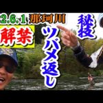 【2022.6.1那珂川”鮎釣り”解禁】秘技ツバメ返し!!鮎歴40年の吉田さんと古川さんのテクニックはスゴいぞ【栃木・高岩大橋】