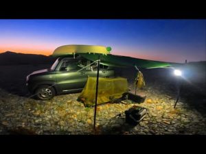 【2泊3日】川と海で釣りキャンプしたよ！前半トラブル有り（前編）