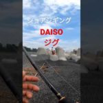 [釣り] #静岡サーフ #DAISOジグ　#ショアジギング　#釣り  #shorejigging #Pescanojapao　#shortsfeed 　　