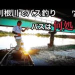 【７月】初の新利根川でバス探し【バス釣り】