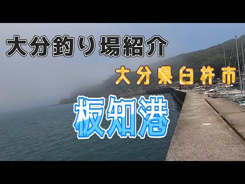 まだギリギリ釣り出来る！？板知港　大分県臼杵市