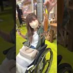 いか釣りに初挑戦する車椅子女子#shorts