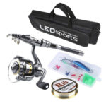 初フィッシュプロ 5点セット 釣りセット 釣り竿セット ロッド スピニングリール コンパクトロッド 初心者 高級感抜群 リール付きロッド HASHPRO