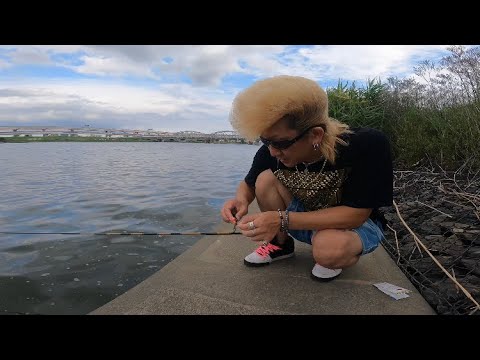 【荒川】地元北千住の河川敷でハゼ釣り！【ハゼ釣り】