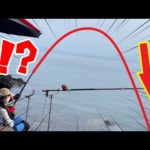 【大物釣り】必死に逃げる大物と絶対逃がさない女