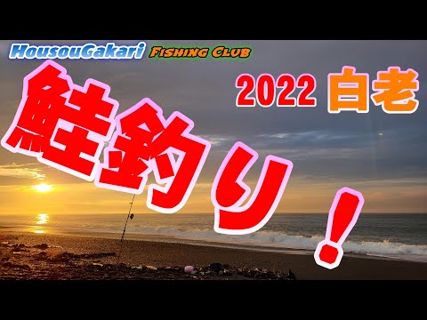 【北海道】　2022　鮭釣り　初戦！　ちょっとアナゴ釣り♬♪