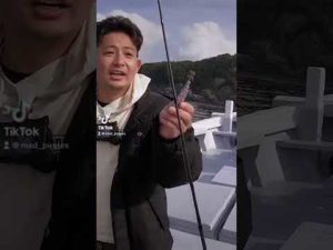 エギについた謎の塊にうわぁ！うわぁ！ 【釣り吉ショート/TikTok】 #shorts