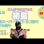 @初島でスーパーライトカゴ釣りとサビキ釣り