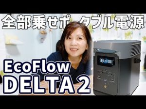 最新ポータブル電源で車中泊！この性能…最初の1台にピッタリです【EcoFlow DELTA 2 】