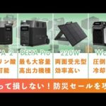 【徹底解説】エコフロー セールでベストバイ！EcoFlowポータブル電源を安く購入する方法