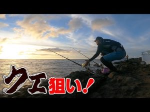 【ガチタックル】朝までぶっ込み釣りでクエを狙う！
