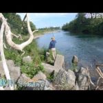 厚木市 中津川で小物釣り。暑い時は山方面に行きたくなります。