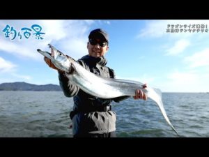 【釣り百景】#453 ドラゴンサイズ連発! 三陸沖テンヤタチウオ