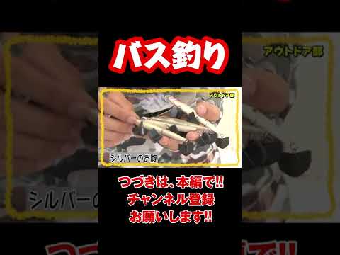 #shorts　【バス釣り】初心者向け・道具・ルアーの選び方、私の釣り道具のこだわり　2/5