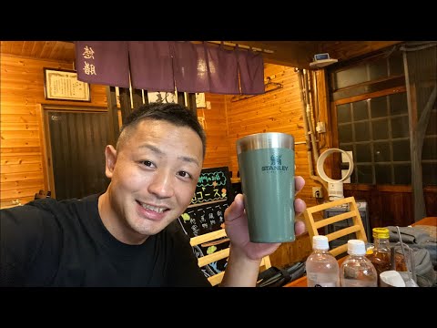 突然始まる釣り談義晩酌ライブ