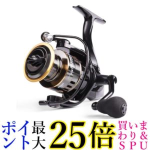 ★4日20:00〜11日01:59 ポイント最大25倍！！★ スピニングリール 軽量 4000番 耐久性 釣り リール 投げ釣り 淡水釣り 海釣り 海水 淡水 (管理C) 送料無料