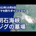 ノマセ釣り ダイジェスト - 明石海峡「ジグの墓場」で青物爆釣！ - 2022/10/08 淡路島 三幸丸 #shorts