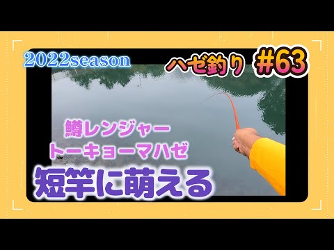 2022年【ハゼ釣り#63】10月9日‗軽く短い竿は楽しい!?良型の引きを楽しむ日☆‗釣果情報
