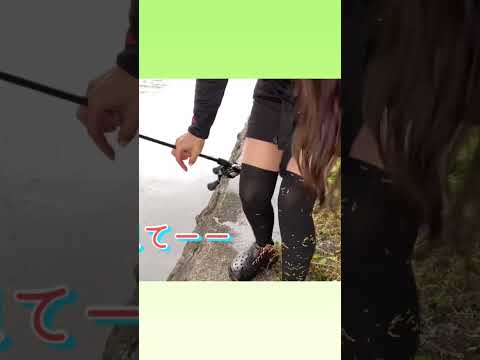 【衝撃】仕事帰りに釣りに行ったら…#shorts