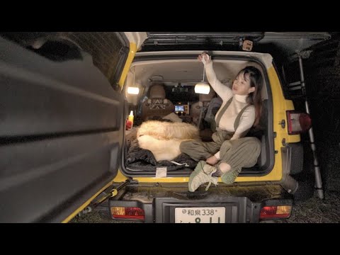 秋のキャンプで泣きだす女www