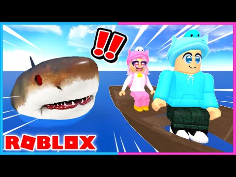 釣りをしていたらサメが出てきたロブロックス😱🦈【 ROBLOX / ロブロックス 】