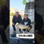 【鯉釣り】今の時間を大切にしたい/レジェンド登場【大阪】#shorts #carpfishing #osakacarp