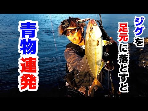 【釣りよか】離島でショアジギング！青物の連発が止まらないwwww
