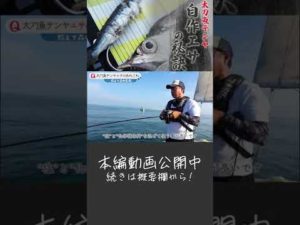 【船タチテンヤ】数釣りのキモは“エサ”と”誘いの小技”!#shorts