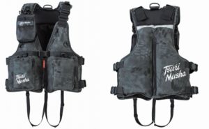 2022’釣武者　石鯛ベスト　V00800 TsuriMusha ロックベスト フローティングベスト ライフジャケット 磯釣り 底物 クエ 石鯛 クチジロ