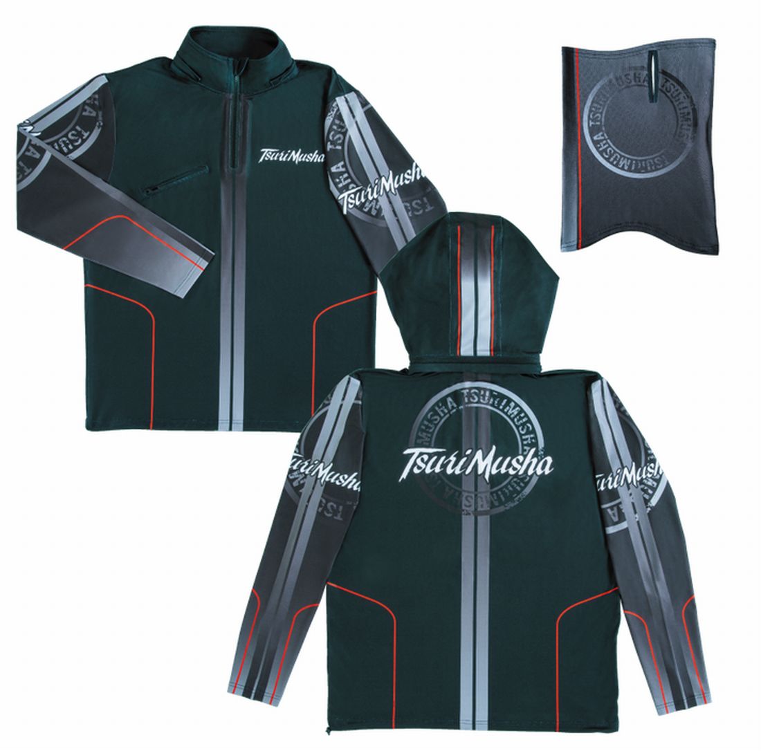 釣武者 TMクールジップパーカーFGコンボ 釣り ウェア 磯釣り 上下 磯パン ズボン フィッシング フィッシングウェア 磯釣り 釣り道具 釣り具 釣具