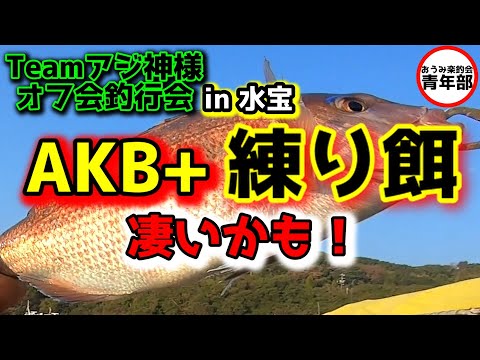 【釣り・海上釣堀】「最強の練り餌」誕生の瞬間！Teamアジ神様のオフ会に参加してきました！