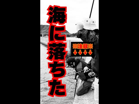 海に落ちた… #釣り釣る釣れリルレ