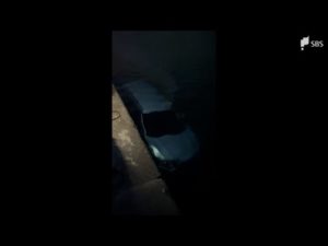 車が岸壁から海に転落　釣り人が海に飛び込み、運転の高齢男性救出　命に別状なしー静岡・沼津市