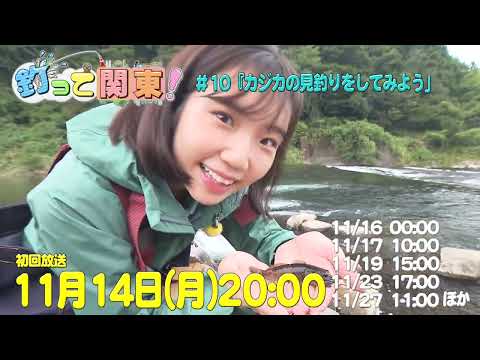 カジカの見釣りをしてみよう（栃木県）【釣りビジョン番組紹介】