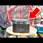 大容量ポータブル電源を秋キャンプで使ったら快適すぎた