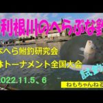 横利根川のへらぶな釣り　日本へら鮒釣研究会団体トーナメント
