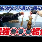 釣り人必見！もうポイント選びには困らない！君もコレ使ってみたらイカが？エギング釣行編