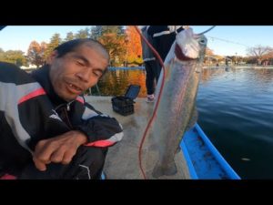 【トラウト釣り】冬のトラウト釣り！釣ったトラウトで爆笑ききマス対決【トラウト】