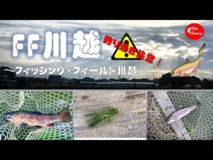 埼玉の名所　フィッシングフィールド川越へ【釣り過ぎ注意】